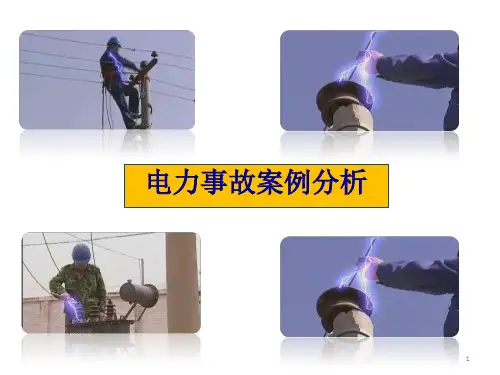 电力事故案例分析 ppt课件