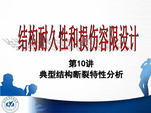 典型结构的损伤容限设计方法课件