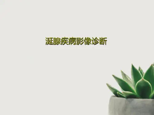 涎腺疾病影像诊断80页PPT