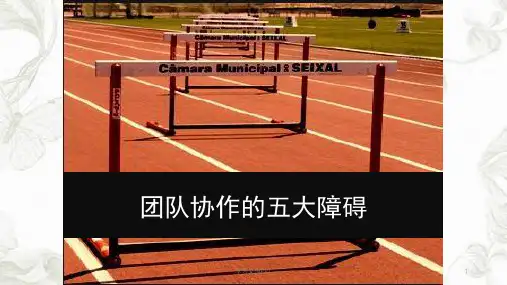 《团队协作的五大障碍》课件