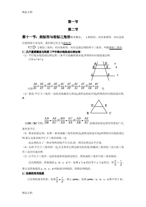 最新相似三角形分类整理(超全)