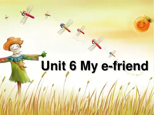 译林版小学英语五年级上册(5A)《Unit 6 My e-friend》第三课时PPT4
