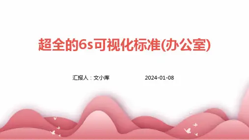 一组超全的6S可视化标准(办公室)