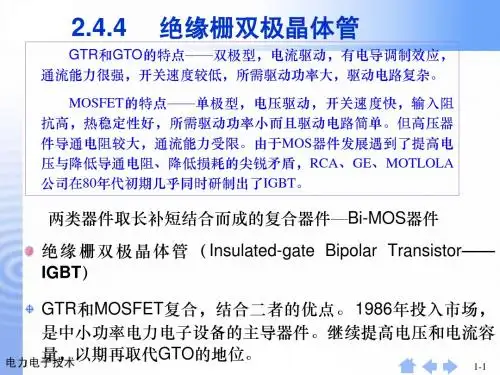 电力电子技术_第2章_器件5_IGBT