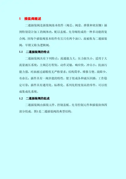 插装阀