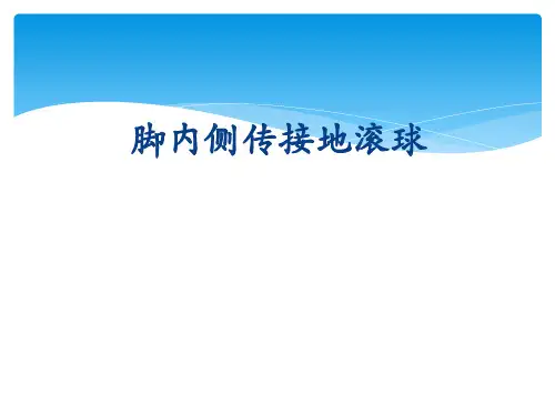 脚内侧传接地滚球+说课课件-高一上学期体育与健康人教版必修第一册