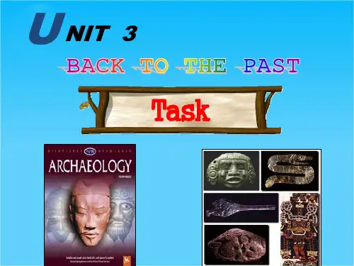 高中英语(牛津译林版)课件必修3   Unit 3 Back to the past Task(共26张PPT)