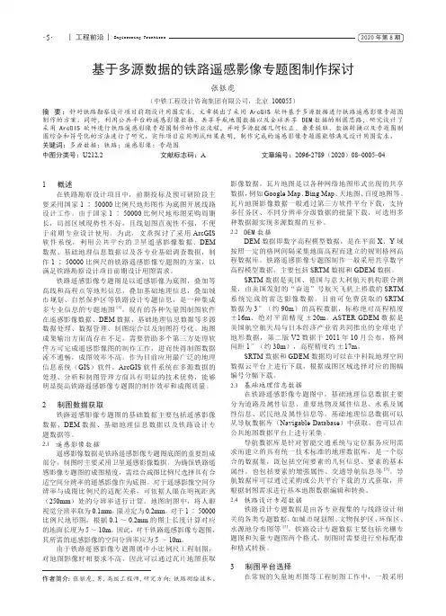 基于多源数据的铁路遥感影像专题图制作探讨