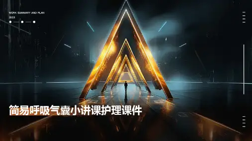 简易呼吸气囊小讲课护理课件