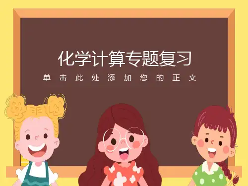 初三化学计算专题复习
