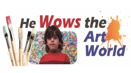 八年级英语早读阅读理解训练 He Wows the Art World  课件(共13张PPT)
