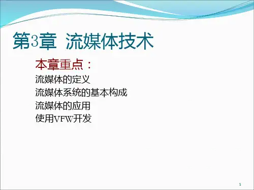 流媒体技术PPT课件