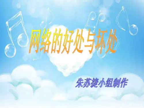 网络的好处与坏处