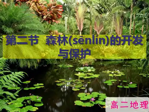 人教版高中地理必修3第二章第2节《森林的开发和保护——以亚马逊热带雨林为例》课件(共50张)