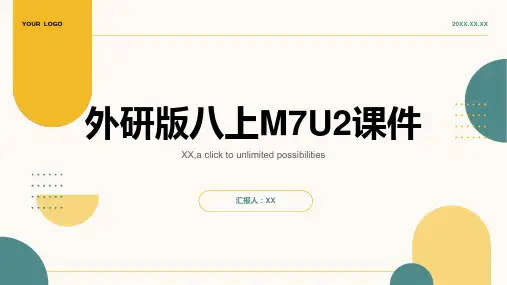 外研版八上M7U2课件