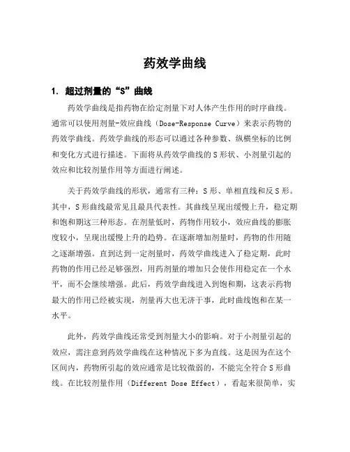 药效学曲线