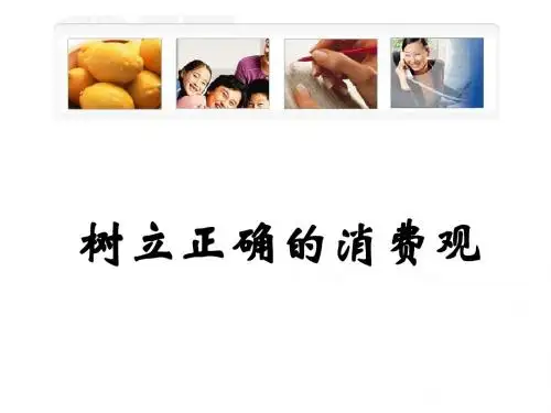 3.2 树立正确的消费观ppt课件.ppt