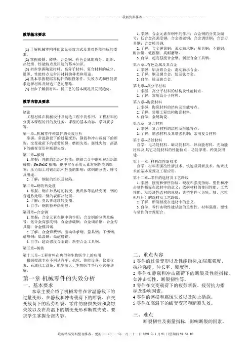 西安交大工程材料