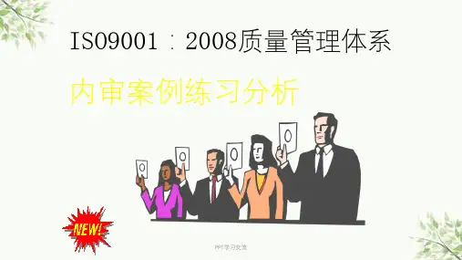 内审案例分析-质量课件