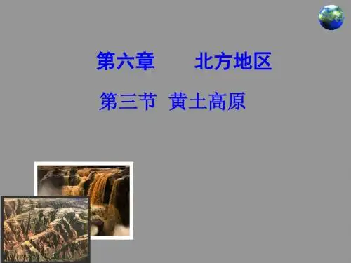 黄土高原(33张ppt)