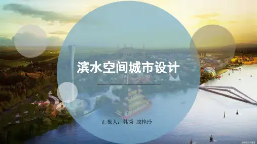 滨水空间城市设计东北林大