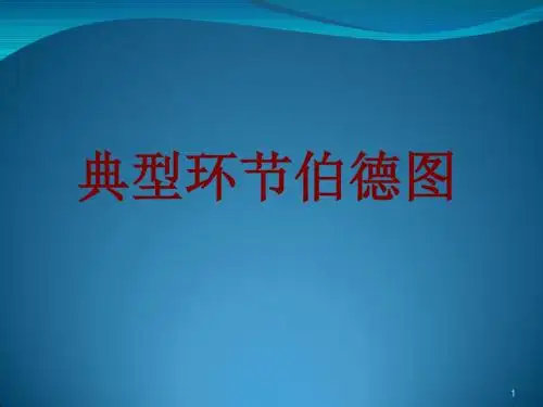典型环节伯德图ppt课件