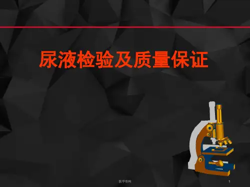 尿液检查(生化、物理、显微镜)