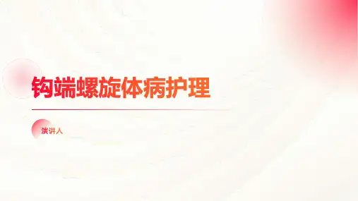 钩端螺旋体病护理
