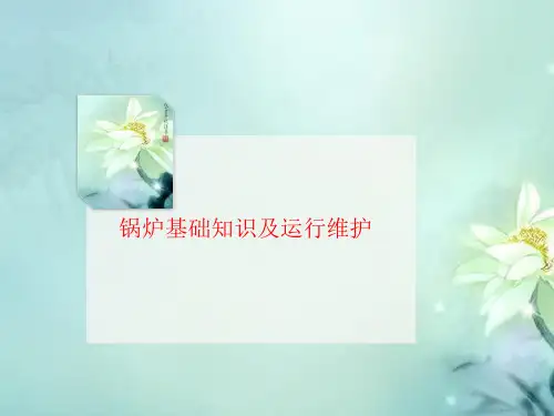 锅炉基础知识及运讲义行维护