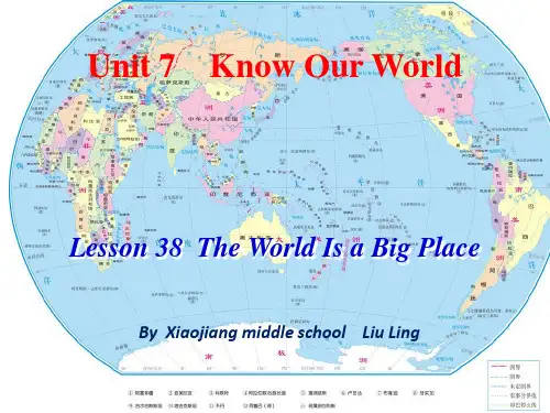 冀教版八年级下册七单元 lesson38 课件(共19张ppt)