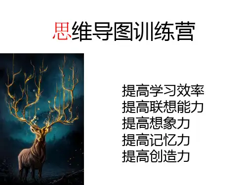 小学心理健康《思维导图训练营》课件