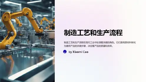 制造工艺和生产流程