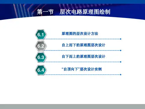 层次电路原理图绘制