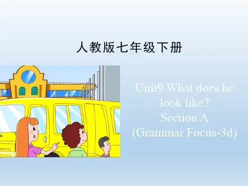 人教版七年级英语下册Unit9_SectionA(Grammar_Focus-3d)名师课件