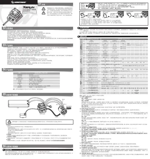 EMAX RS2205 Brushless Motor说明书
