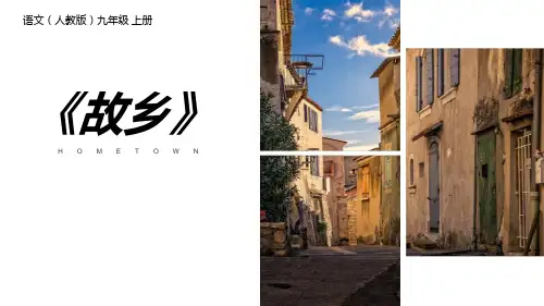 部编版九年级语文上册 故乡 课文课件