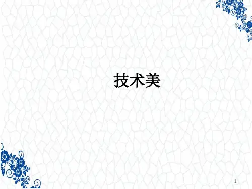 美学原理PPT课件：技术美