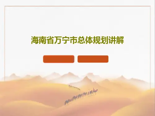 海南省万宁市总体规划讲解共18页