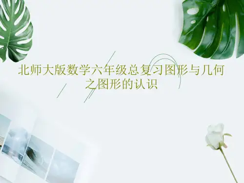 北师大版数学六年级总复习图形与几何之图形的认识共44页