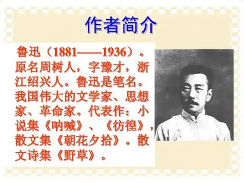 上课_用《阿长与山海经》ppt课件