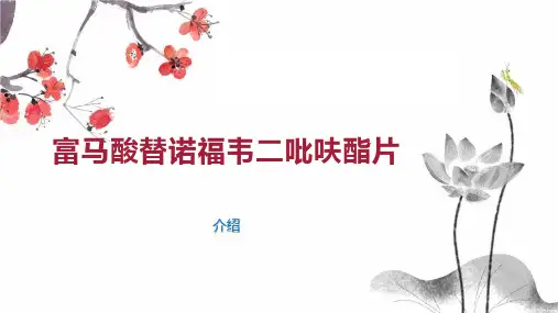 富马酸替诺福韦二吡呋酯片