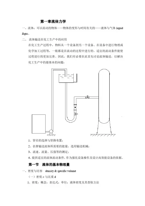 第一章流体力学