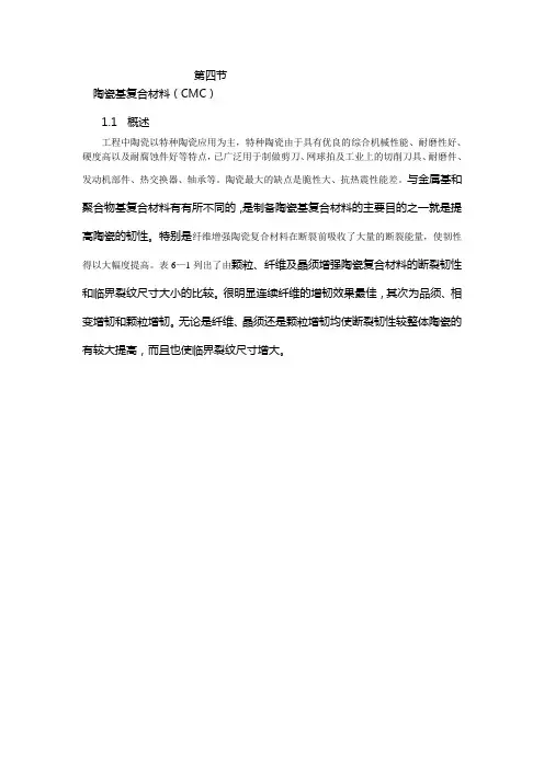 陶瓷基复合材料(CMC)