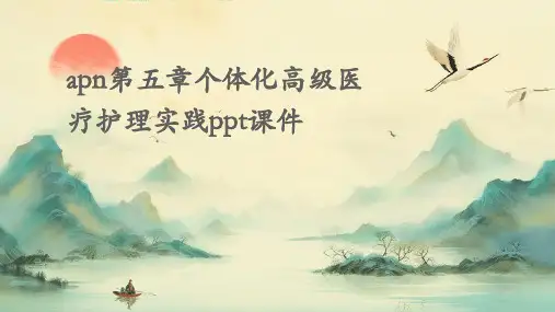 APN第五章个体化高级医疗护理实践PPT课件
