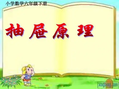 《抽屉原理》PPT课件