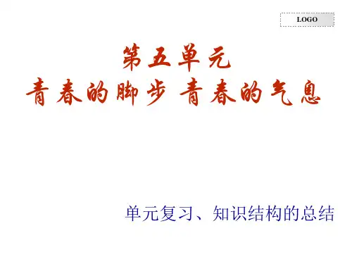 七年级下册政治第五单元复习用课件(鲁教版)