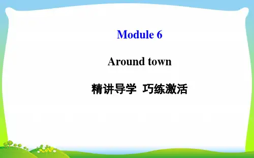 外研版七年级英语下册Module 6 Around town 单元导学课件(共101张PPT)