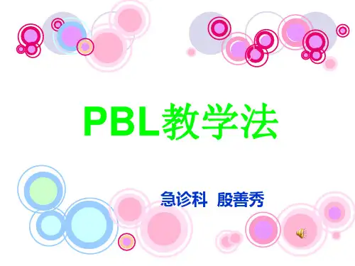 pbl讲课稿 ppt课件