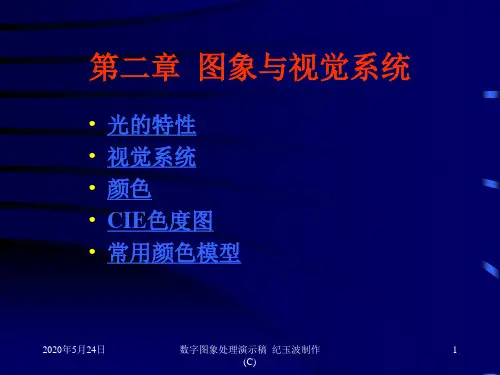 第二章 图象与视觉系统