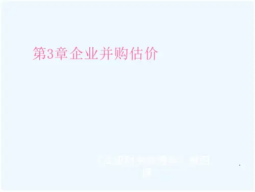 《高级财务管理学》第三章-